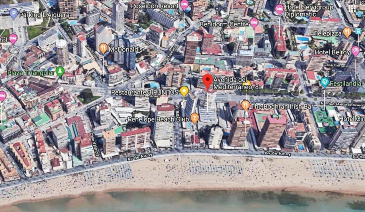 Benidorm Beach Exteriér fotografie